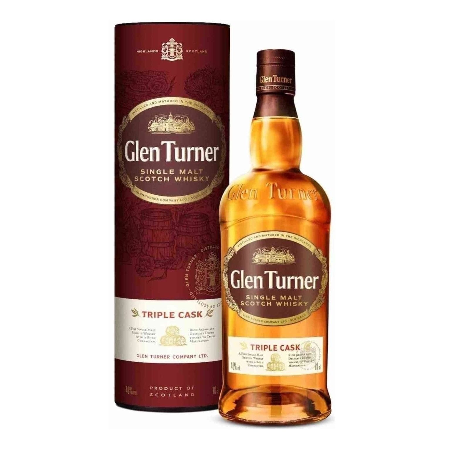 Виски Glen Turner Triple Cask 0,7 л