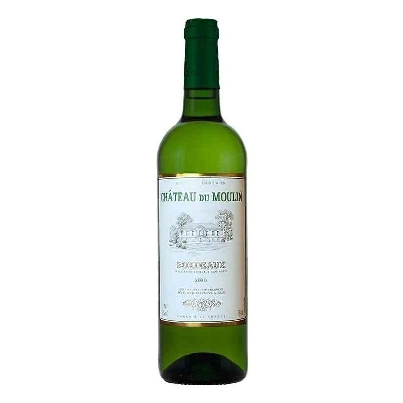 Белое сухое вино Chateau du Moulin 0,75 л
