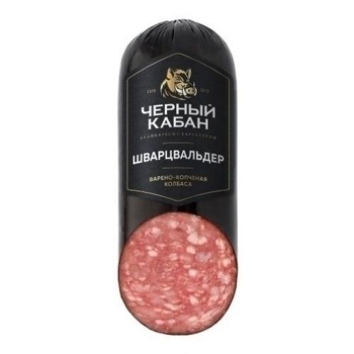 Колбаса варено-копченая Черный Кабан 290 г