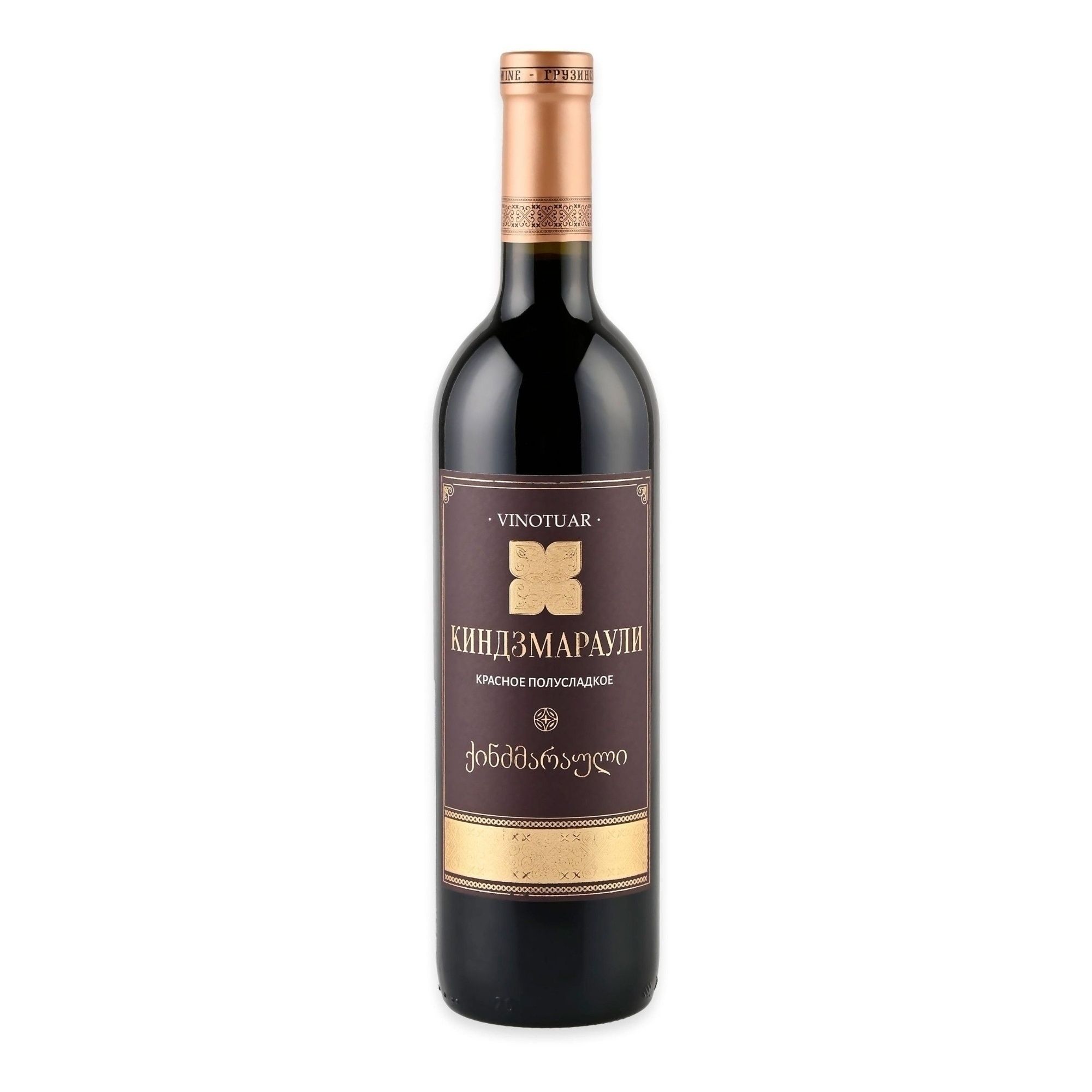Красное полусладкое вино Vinotuar Киндзмараули 0,75 л
