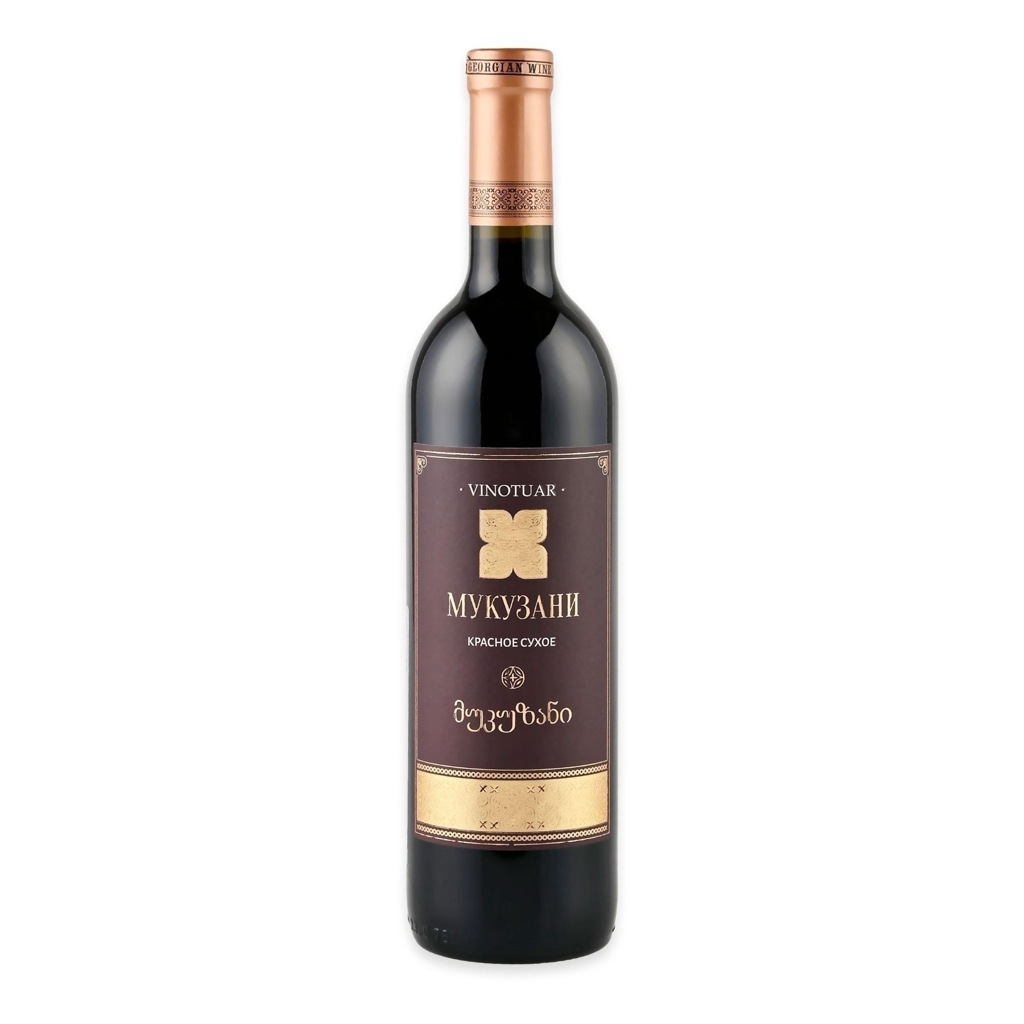 Красное сухое вино Vinotuar Мукузани 0,75 л