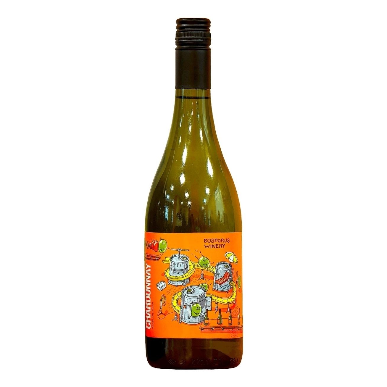 Белое сухое вино Bosporus Winery Шардоне 0,75 л