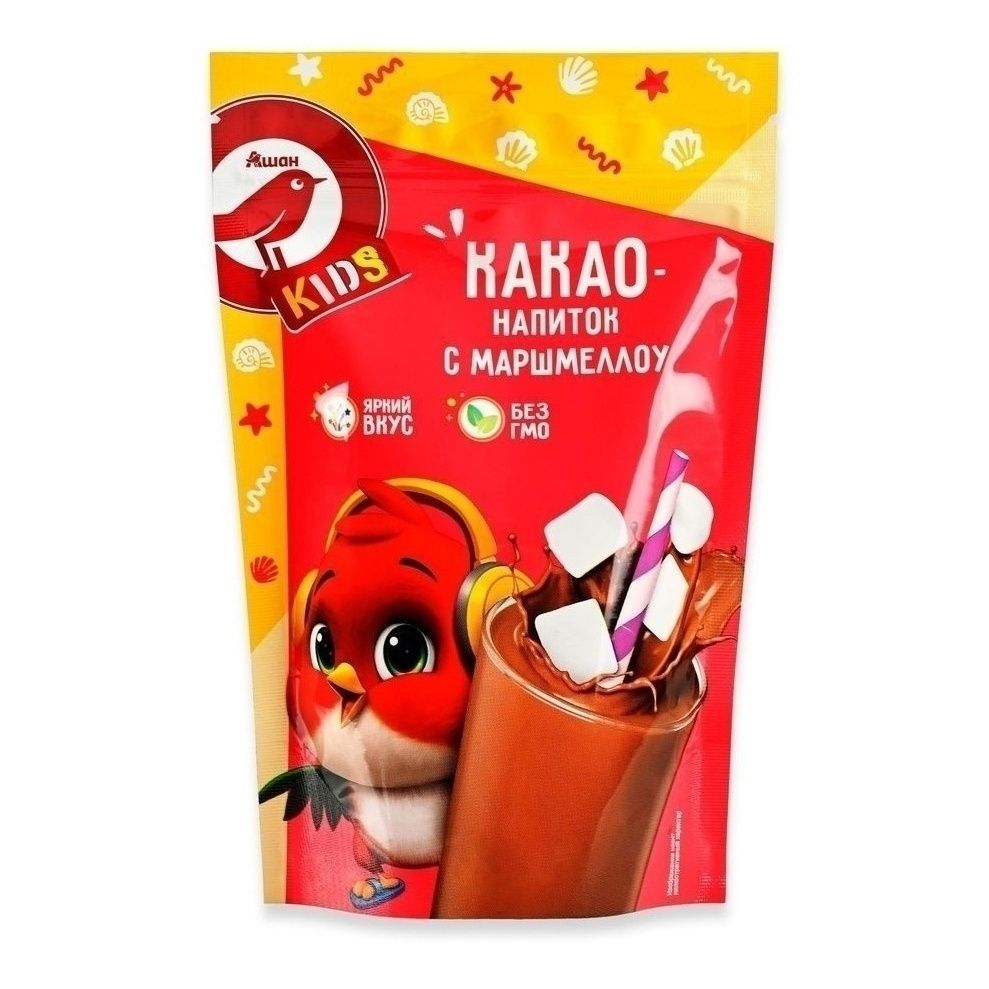 Какао-напиток АШАН Красная птица 200 г
