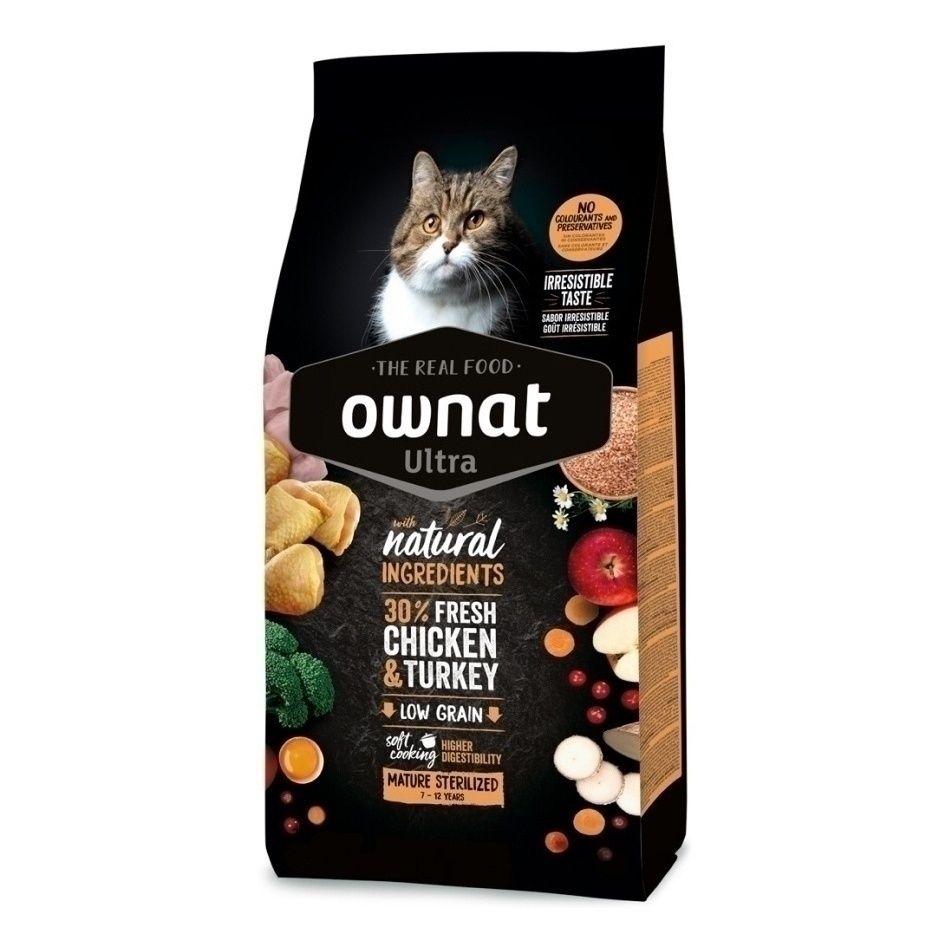 Сухой корм для кошек Ownat 1,5 кг