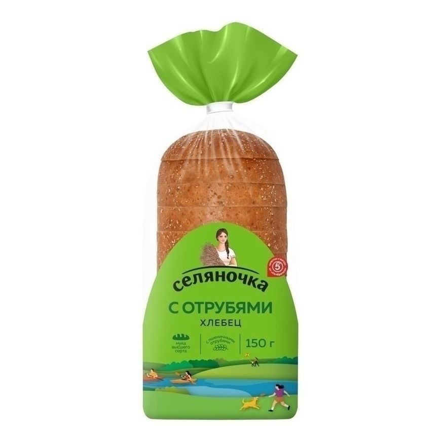 Хлеб пшеничный Селяночка 150 г