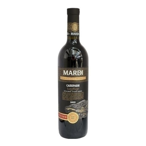 Красное сухое вино Mardil Саперави 0,75 л