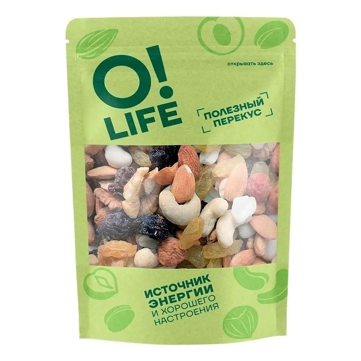 Фруктово-ореховая смесь O!Life 100 г