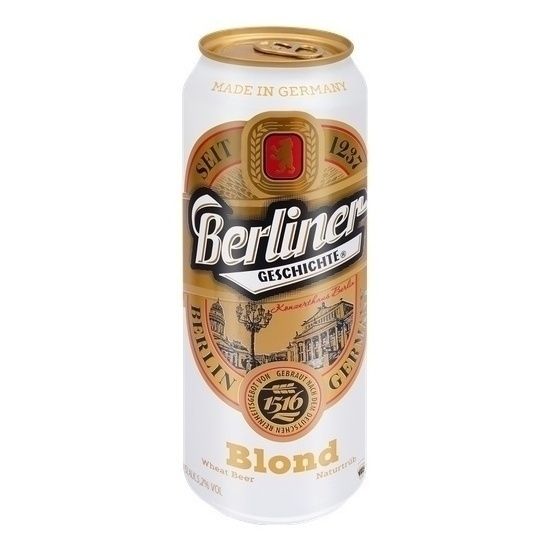 Пиво Berliner Geschichte пшеничное 0,5 л