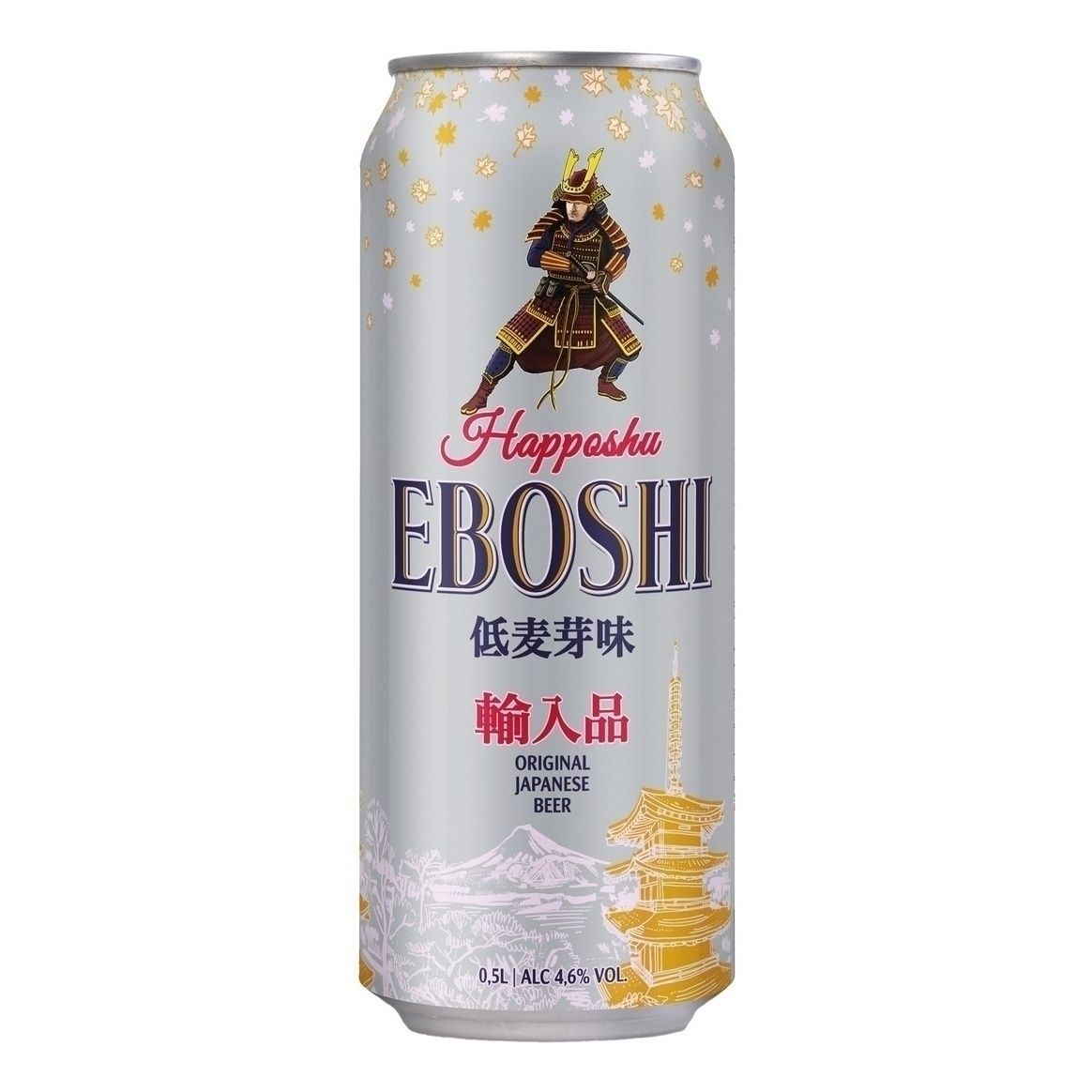Пиво Eboshi светлое 0,5 л