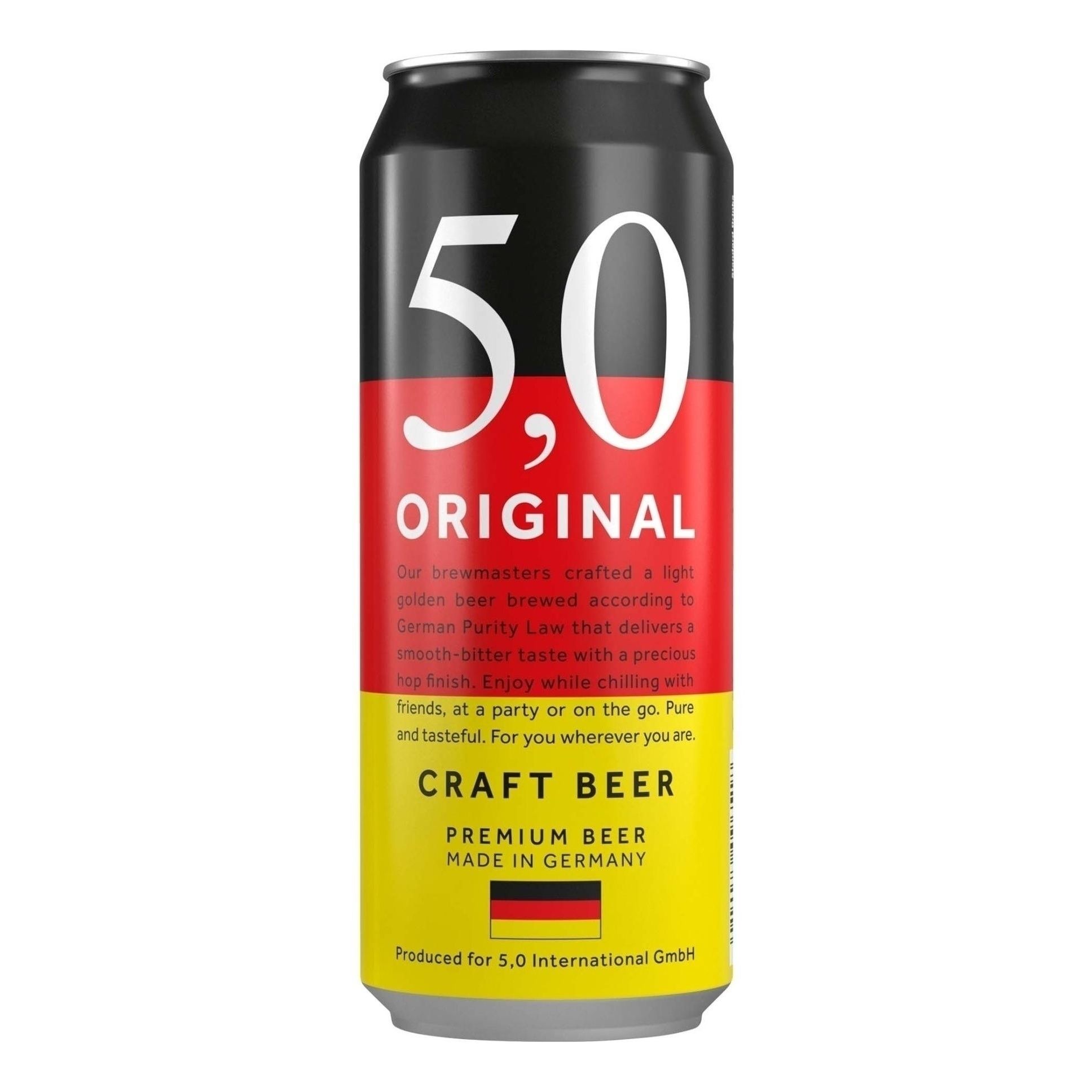 5.0 Original светлое 0,5 л
