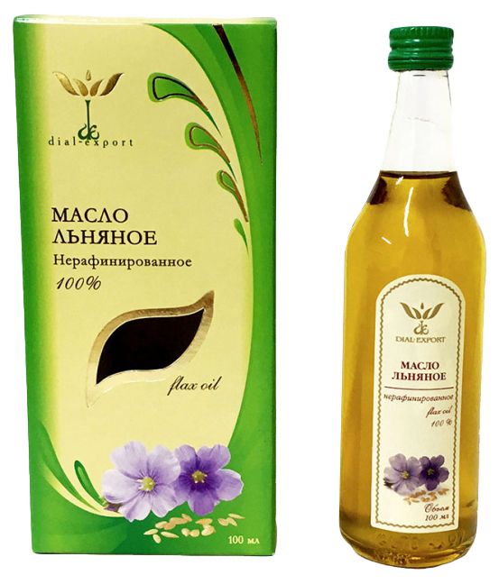 Масло льняное Dial-Export 0,1 л