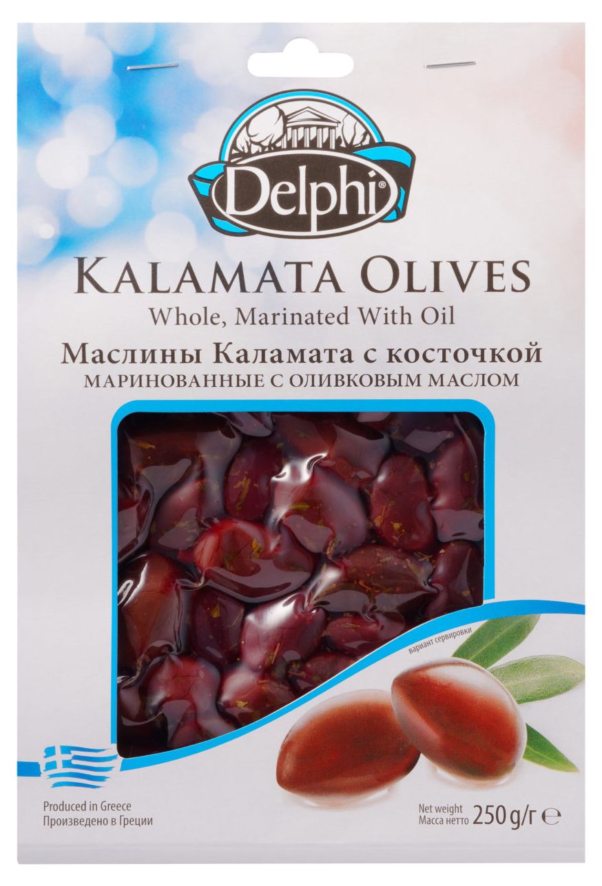 Маслины Delphi 250 г