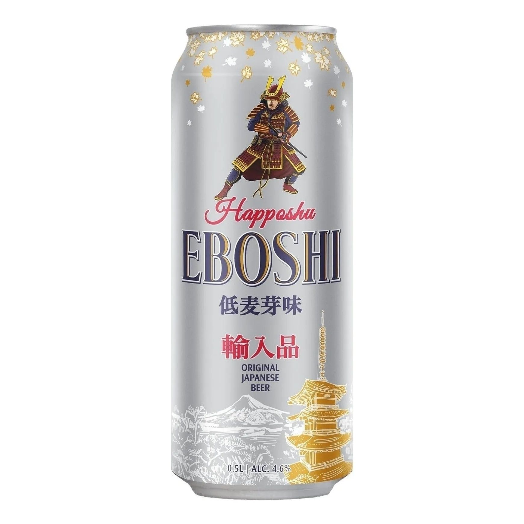 Пиво Eboshi светлое 0,5 л
