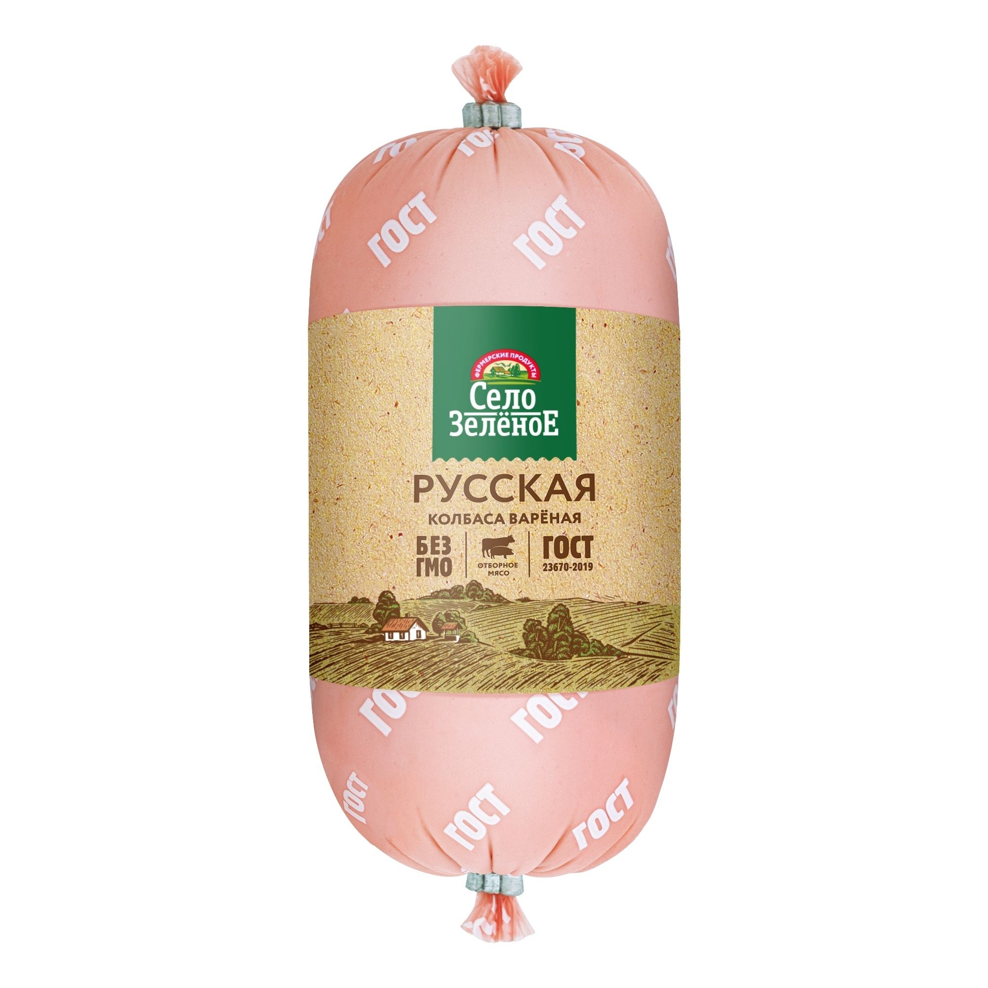 Колбаса вареная Село Зеленое 350 г