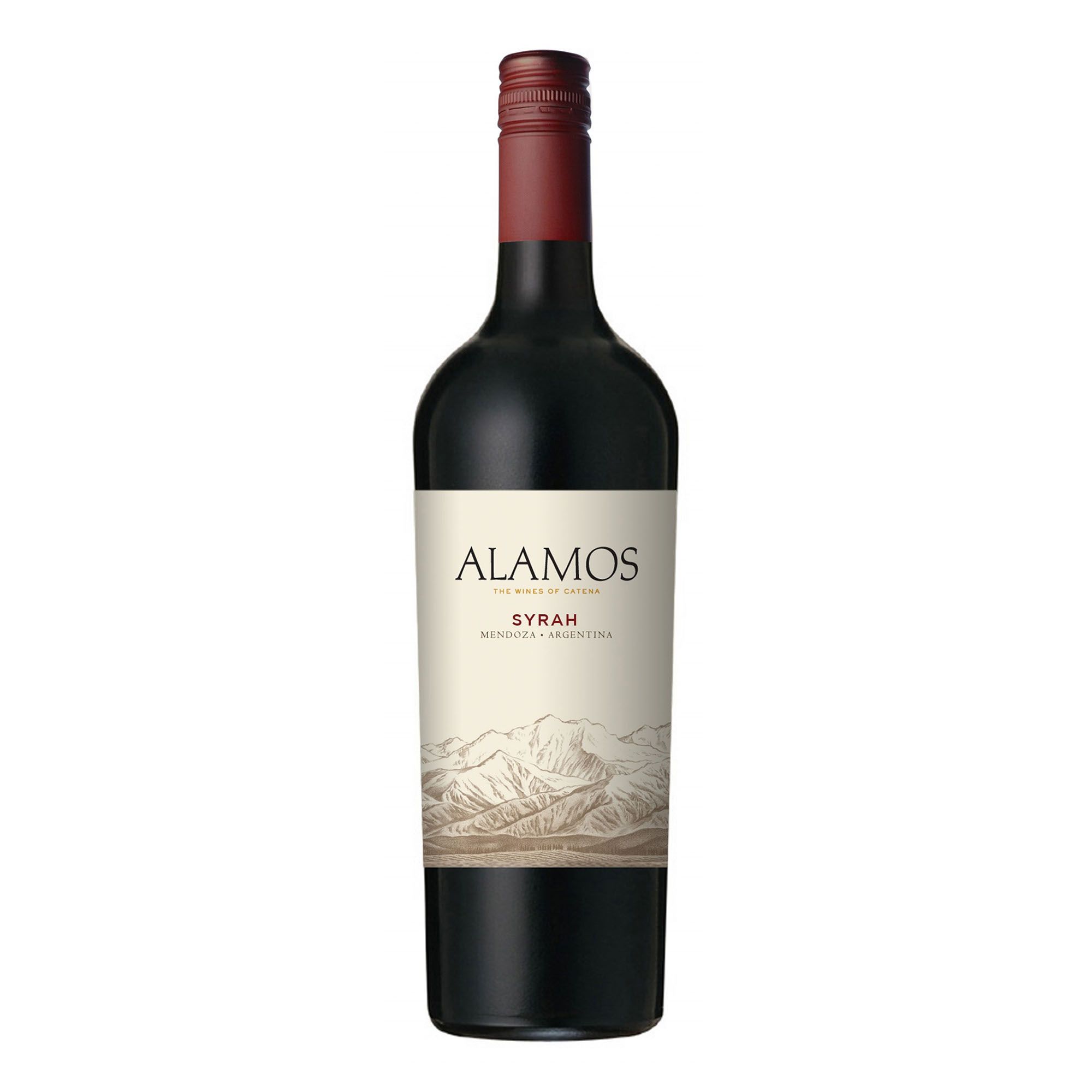 Красное сухое вино Alamos Шираз 0,75 л