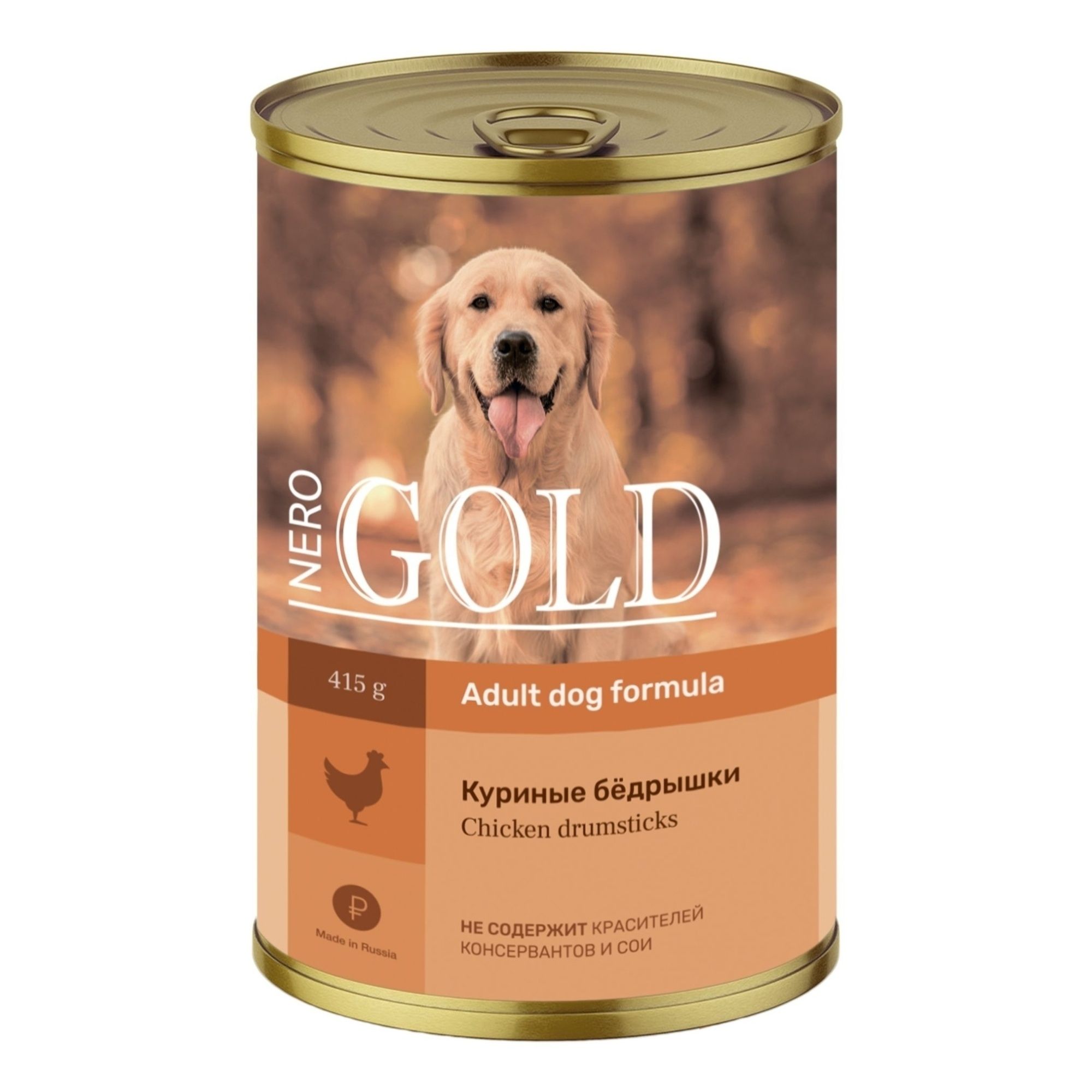 Влажный корм для собак Nero Gold 415 г