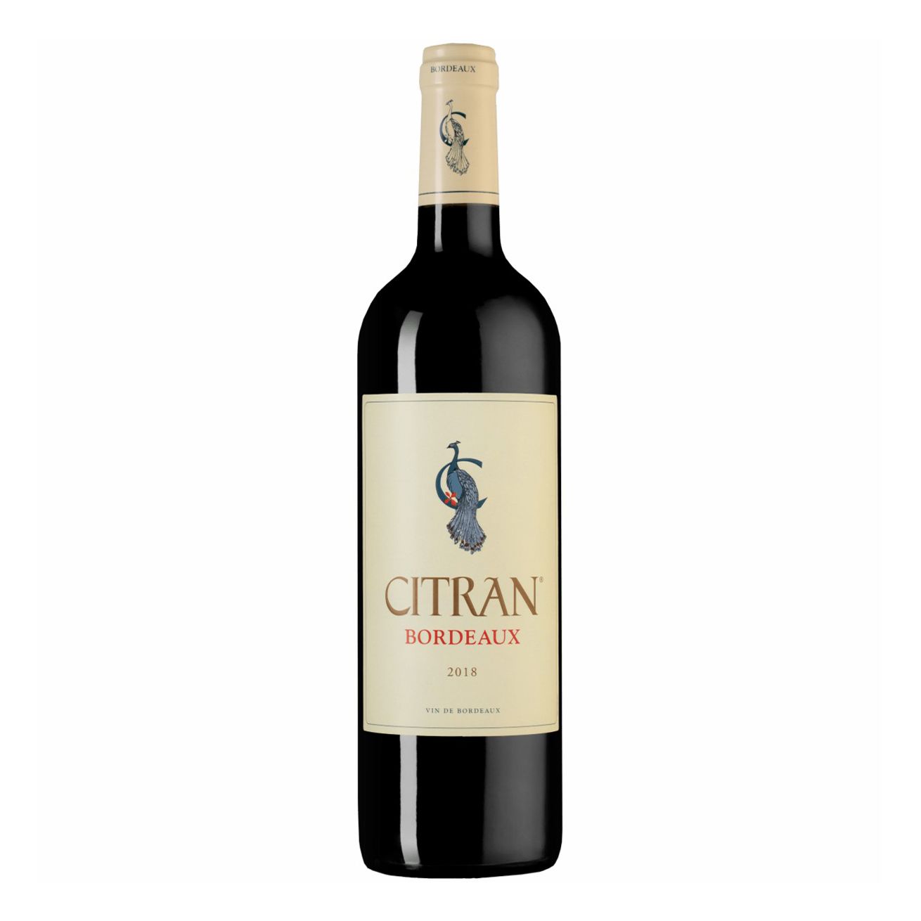 Красное сухое вино Chateau Citran Бордо 0,75 л