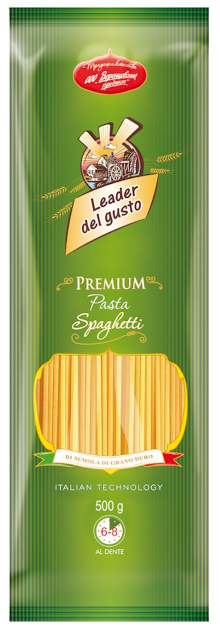 Макароны Leader Del Gusto 500 г