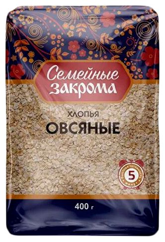 Хлопья Семейные закрома 400 г