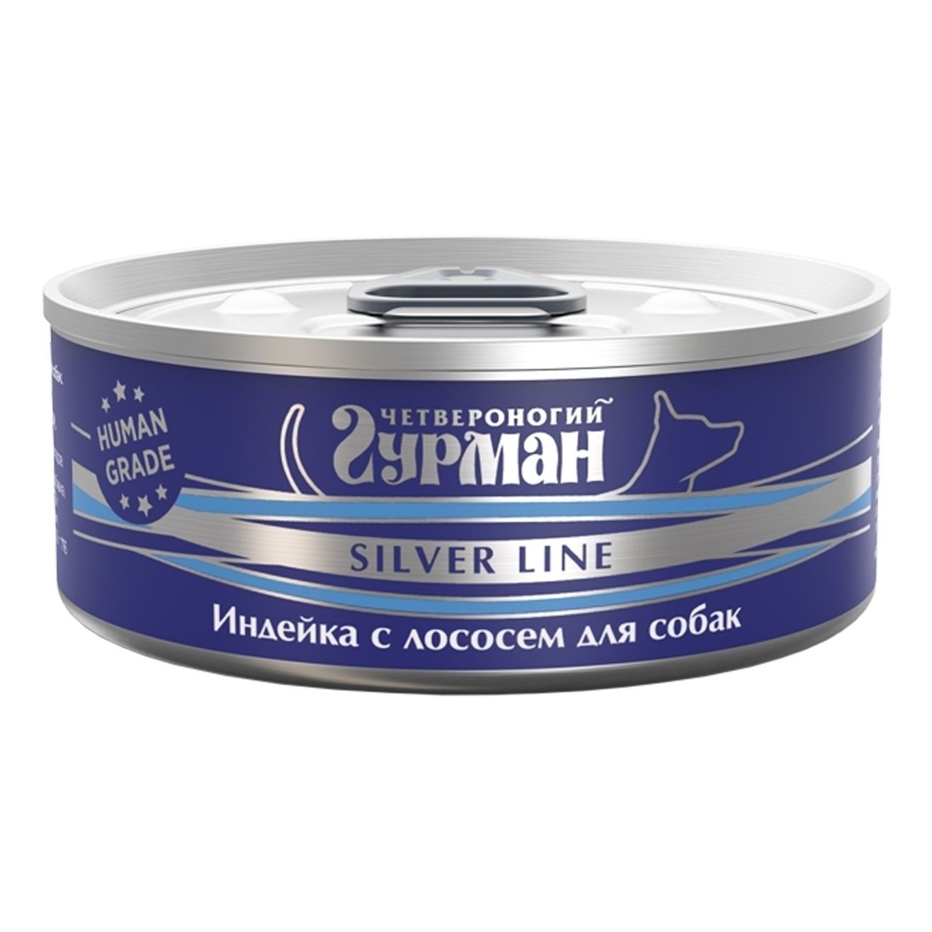 Влажный корм для собак Четвероногий Гурман 130 г