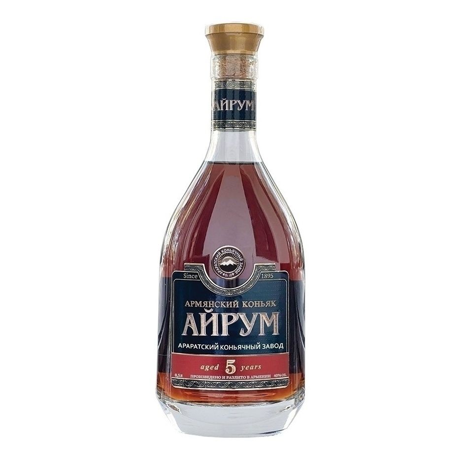 Коньяк Айрум 5 лет 0,5 л