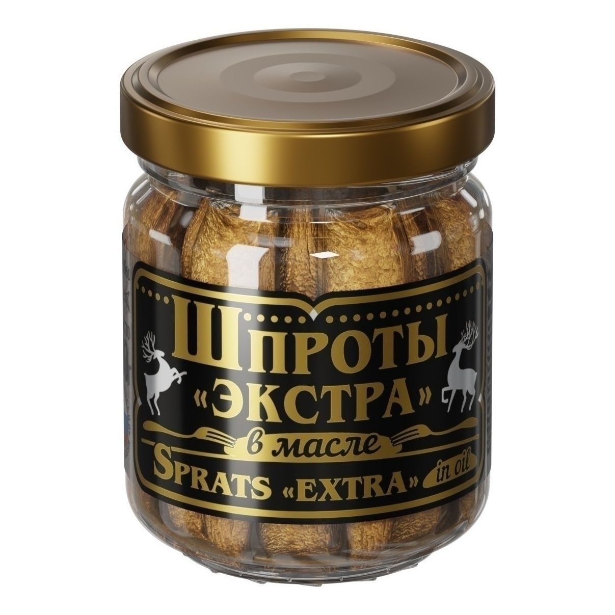 Шпроты Вкусные Консервы 100 г