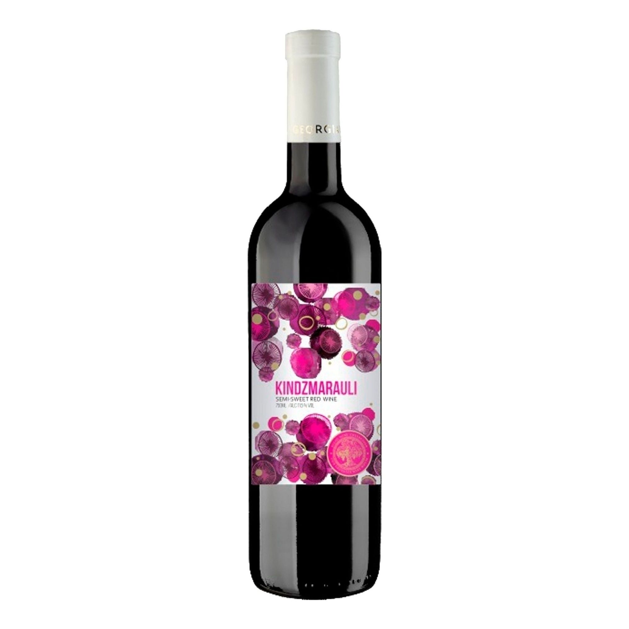 Красное полусладкое вино Georgian Wine House Киндзмараули 0,75 л