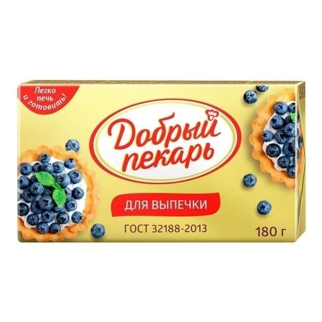 Сливочное масло Добрый пекарь 180 г
