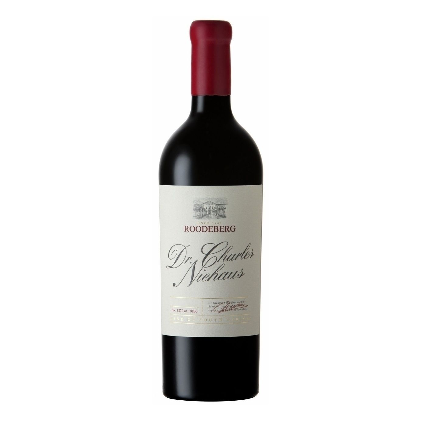 Красное сухое вино KWV 0,75 л