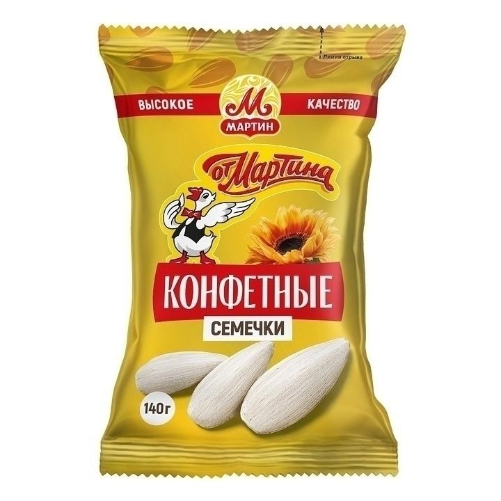 Семечки подсолнечные от Мартина 140 г