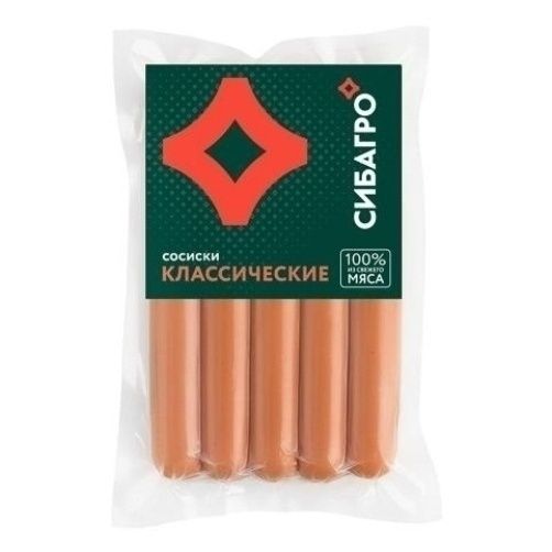 Сосиски Сибагро 800 г