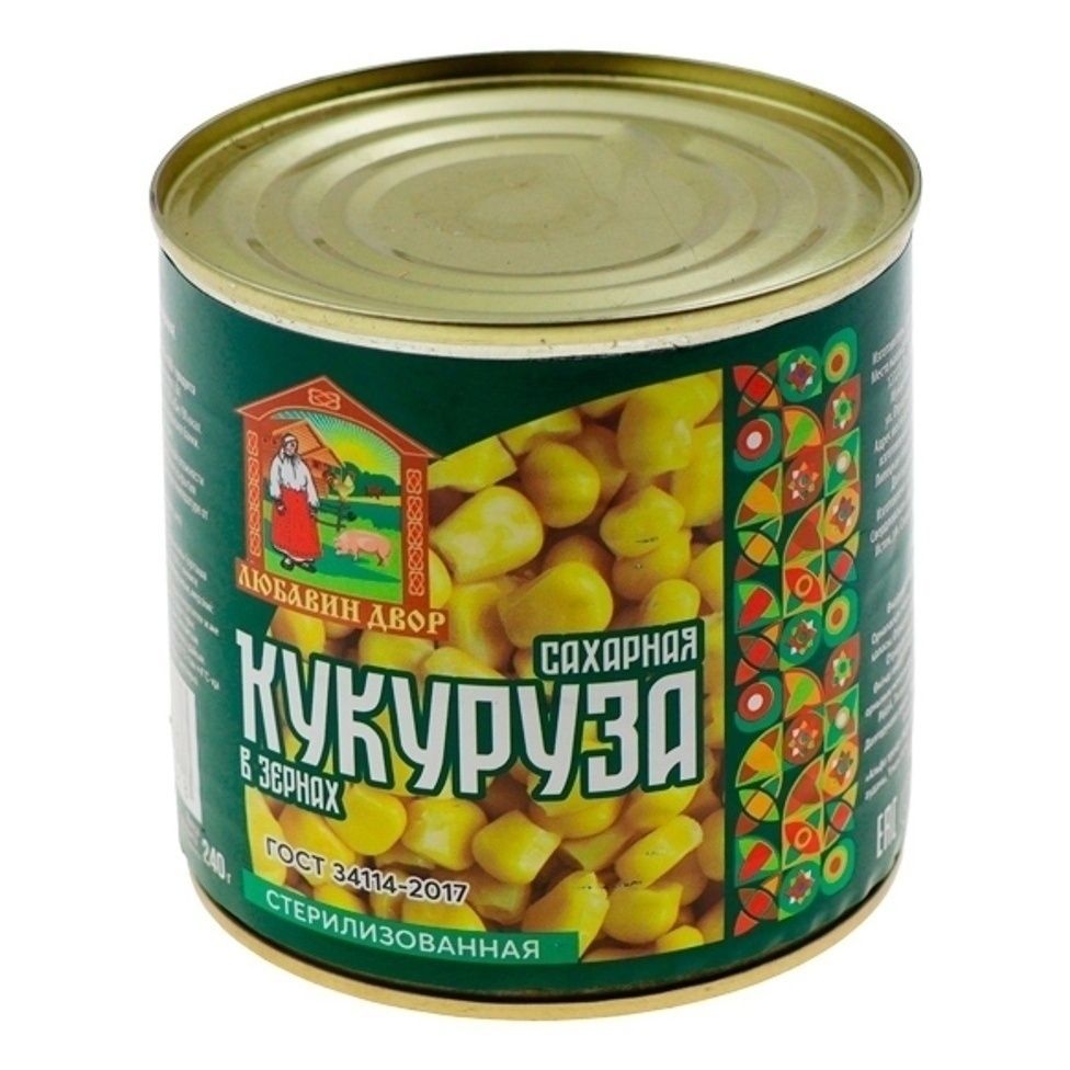 Кукуруза Любавин двор 425 г