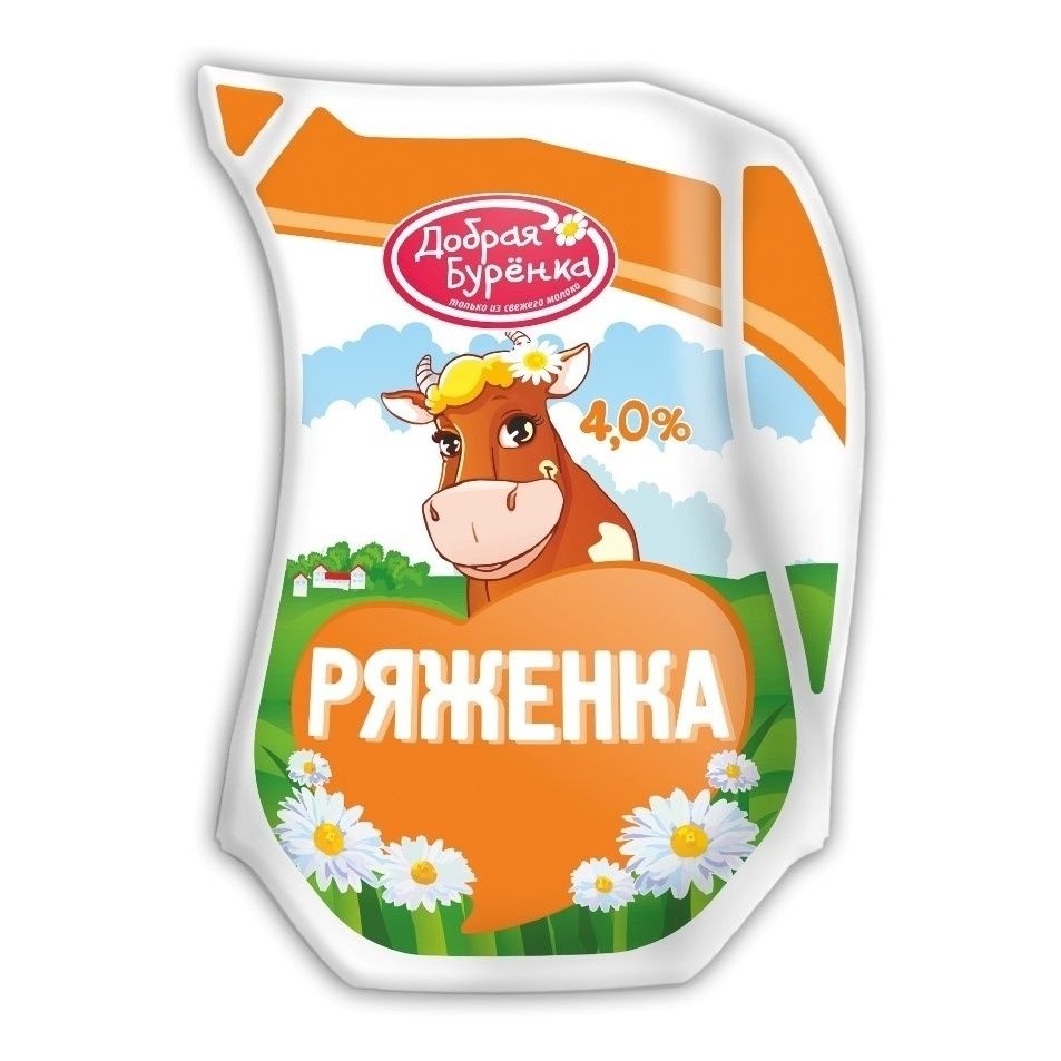 Ряженка Добрая Буренка 900 г