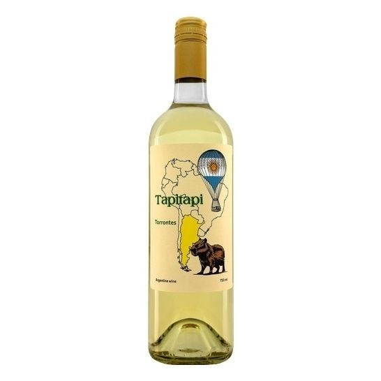 Белое сухое вино Tapitapi Торронтес 0,75 л
