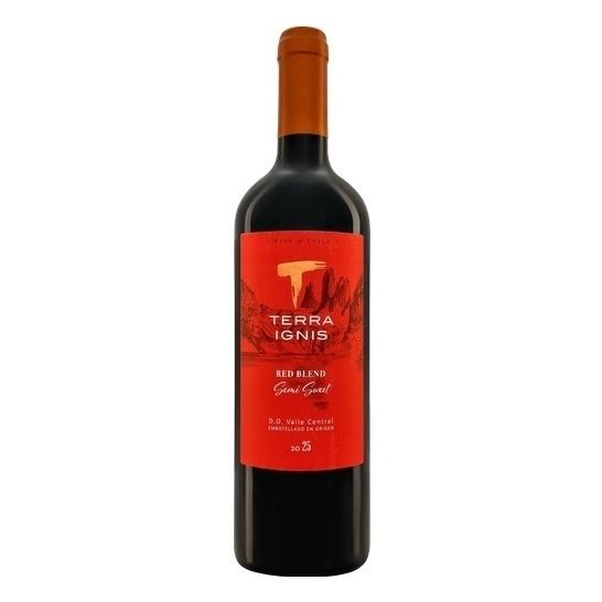 Красное полусладкое вино Terra 0,75 л