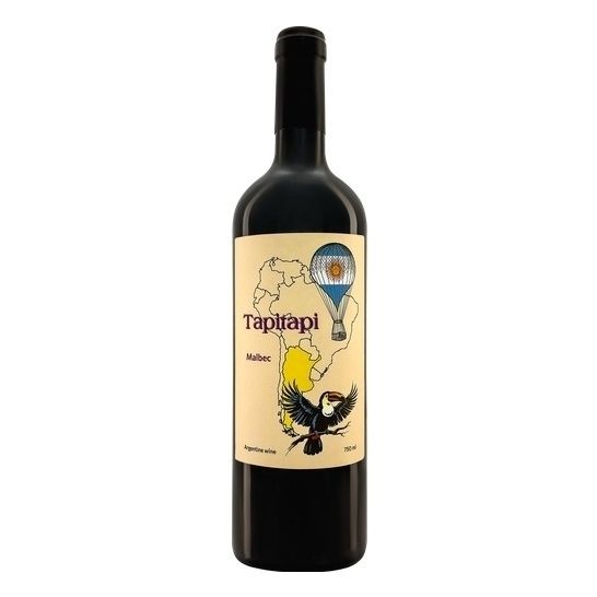 Красное сухое вино Tapitapi Мальбек 0,75 л