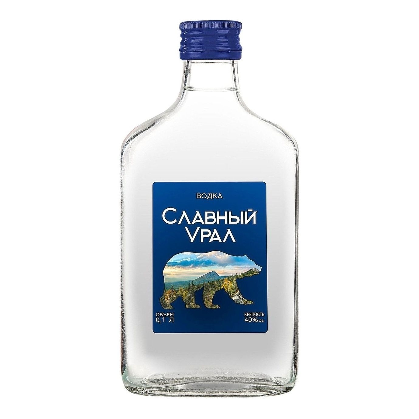 Водка Славный Урал 0,1 л