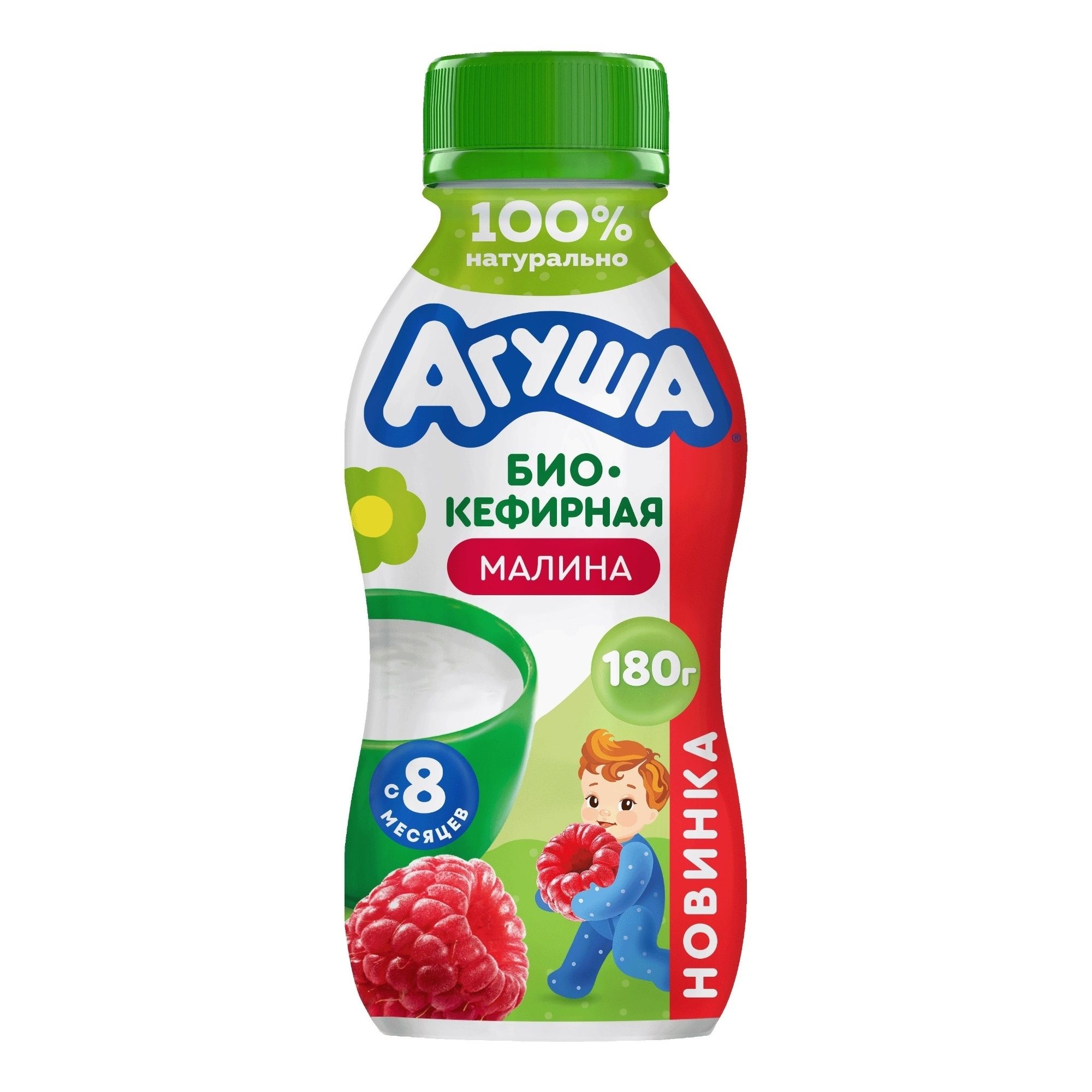 Кефир Агуша 180 мл