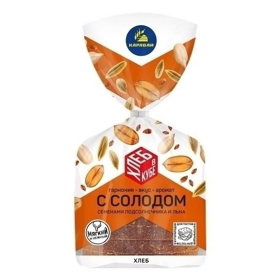 Хлеб пшеничный Каравай 250 г