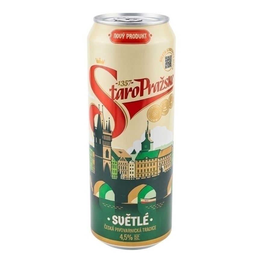 Staroprazske светлое 0,43 л