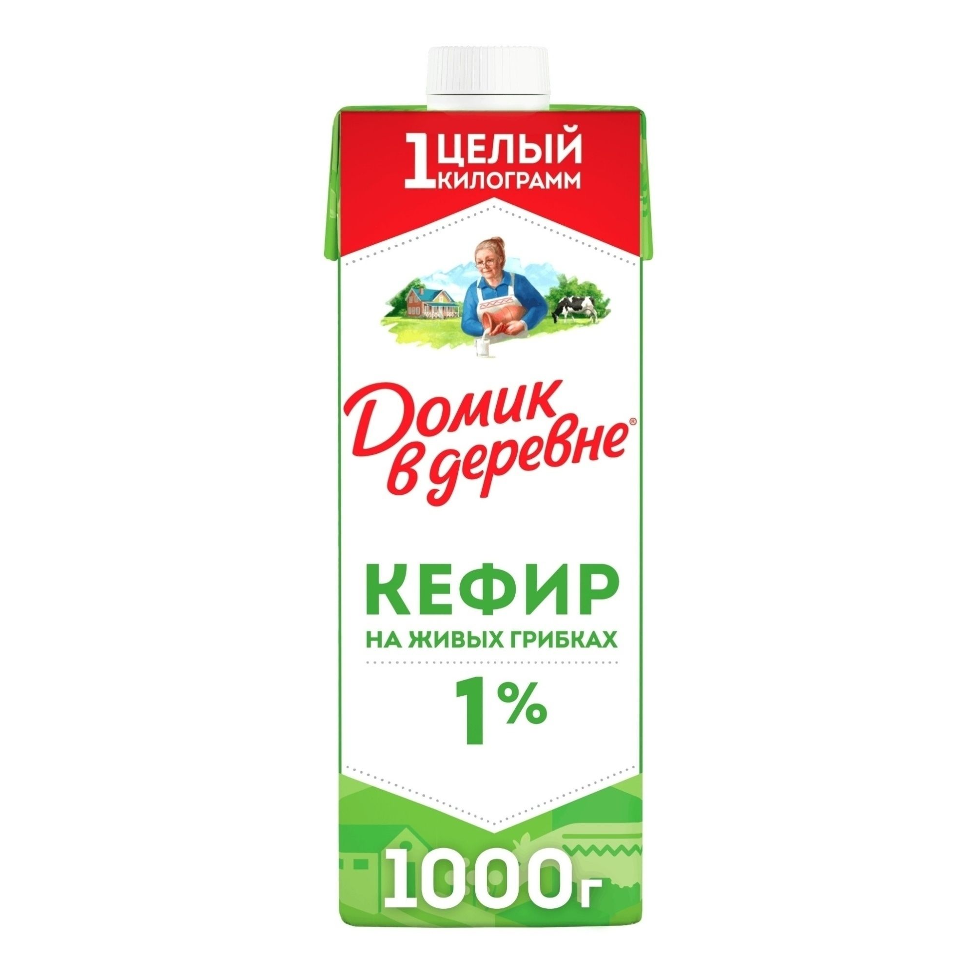 Кефир Домик в Деревне 1 л