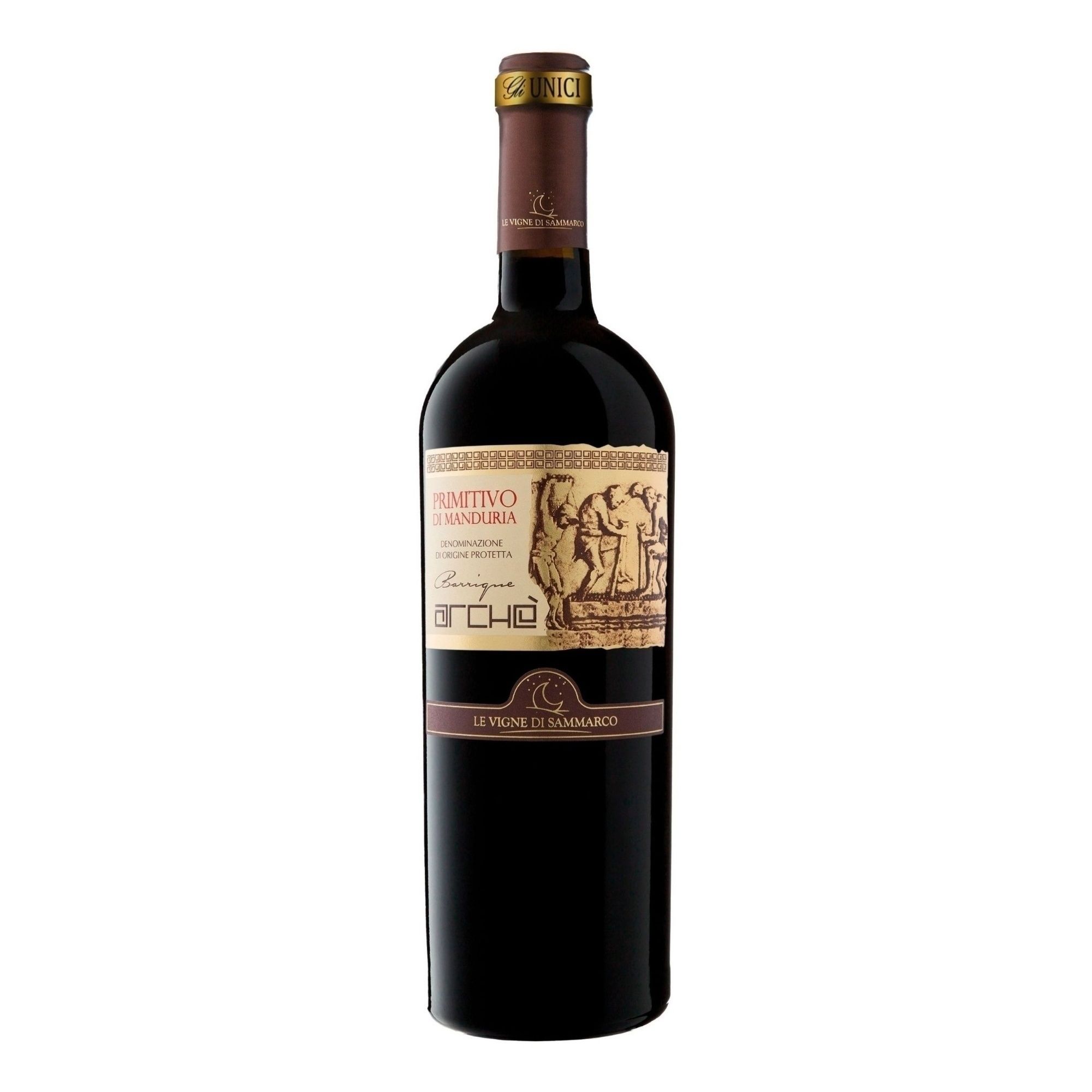 Красное полусухое вино Le Vigne di Sammarco Примитиво 0,75 л