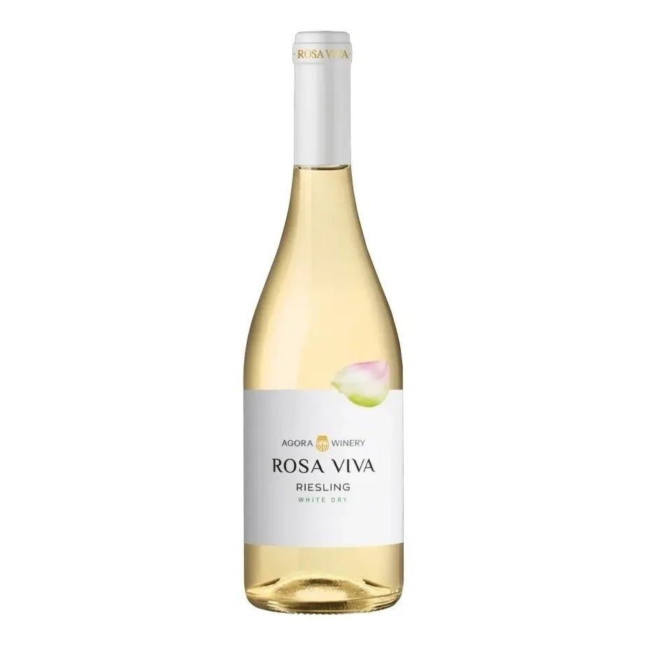 Белое сухое вино Agora Winery Рислинг 0,75 л