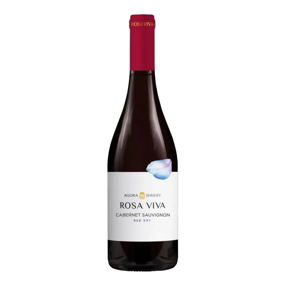 Красное сухое вино Agora Winery Каберне Совиньон 0,75 л