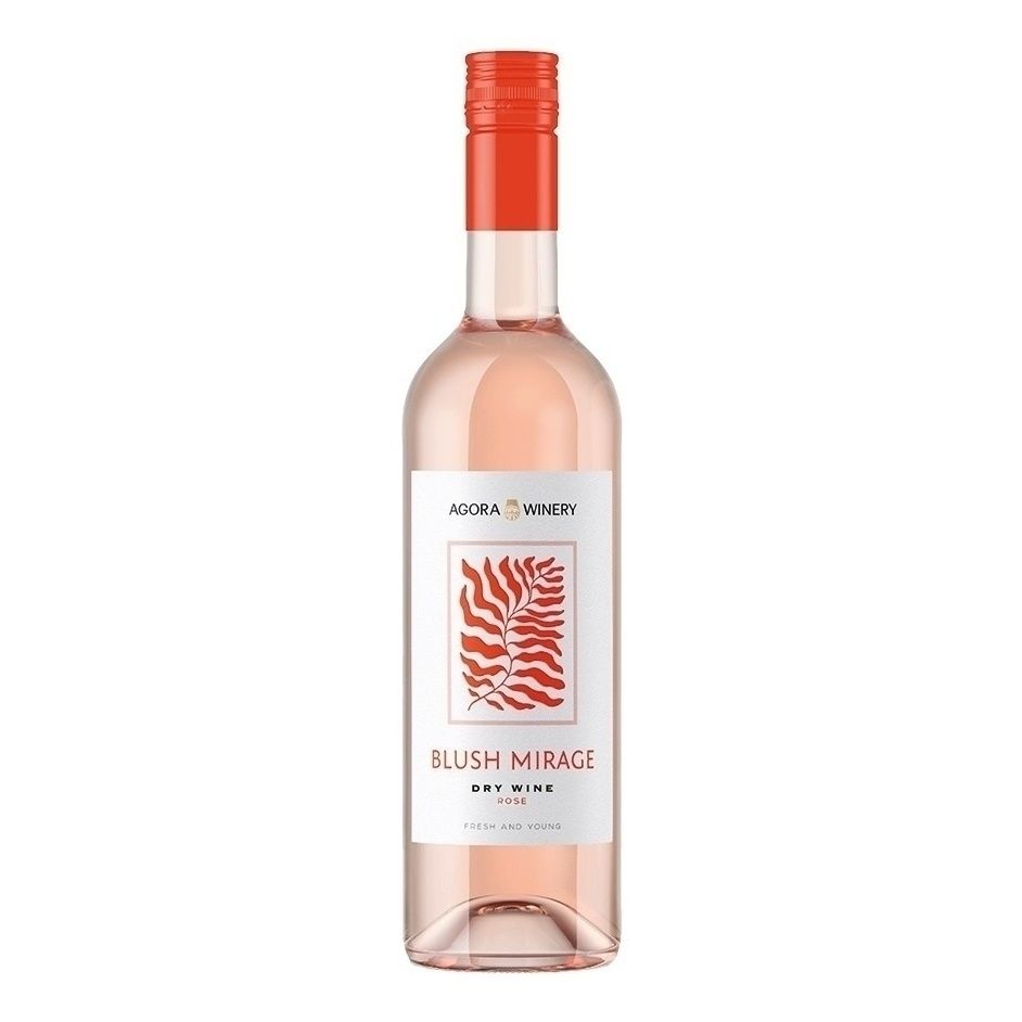 Розовое сухое вино Agora Winery 0,75 л