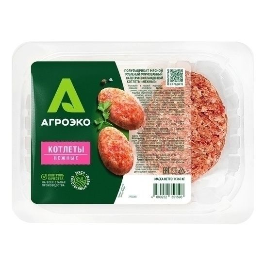 Котлеты Агроэко 360 г