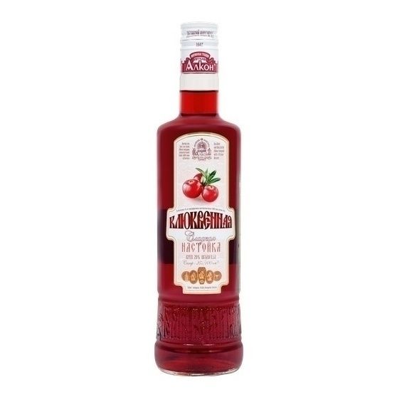 Настойка Алкон клюква 0,5 л