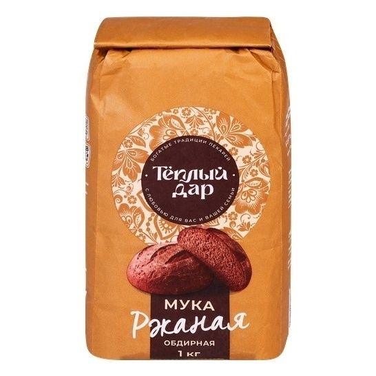 Мука Теплый дар 1 кг