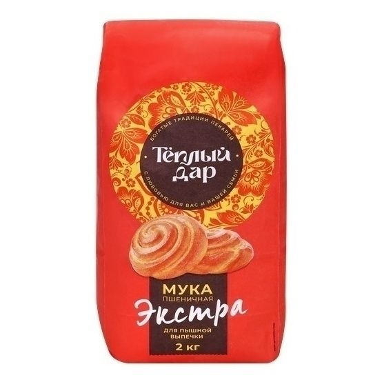 Мука Теплый дар 2 кг