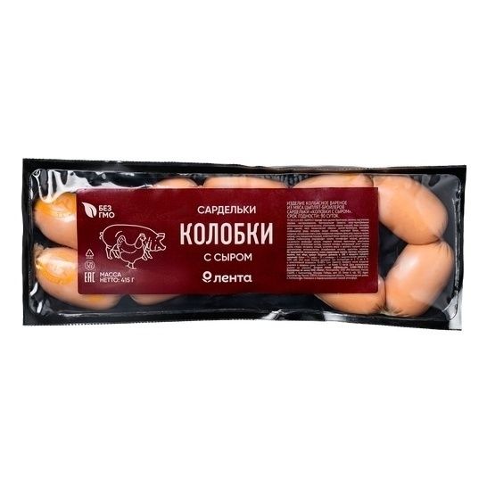 Сардельки Лента 415 г